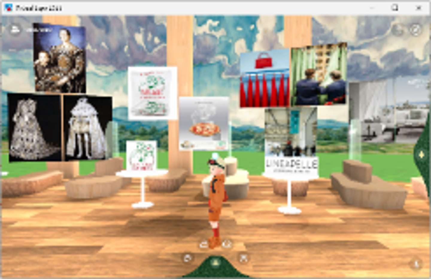 イタリア館　「大地の島」（プレスリリースより）