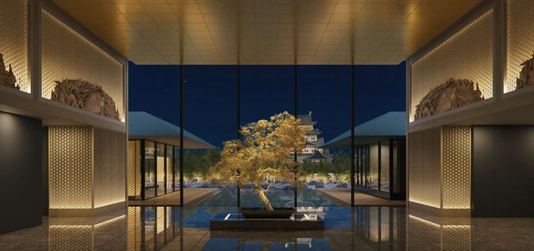 ひたすらゴージャスなメインロビー（画像はプレスリリースより）