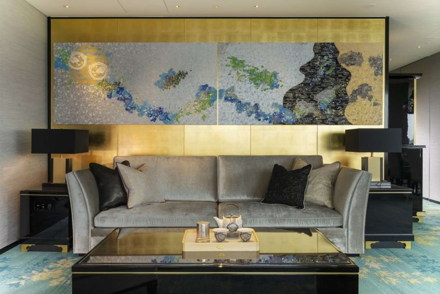 唐紙師・千田長右衛門さんが手掛けた「アートコレクション」の客室（画像はプレスリリースより）