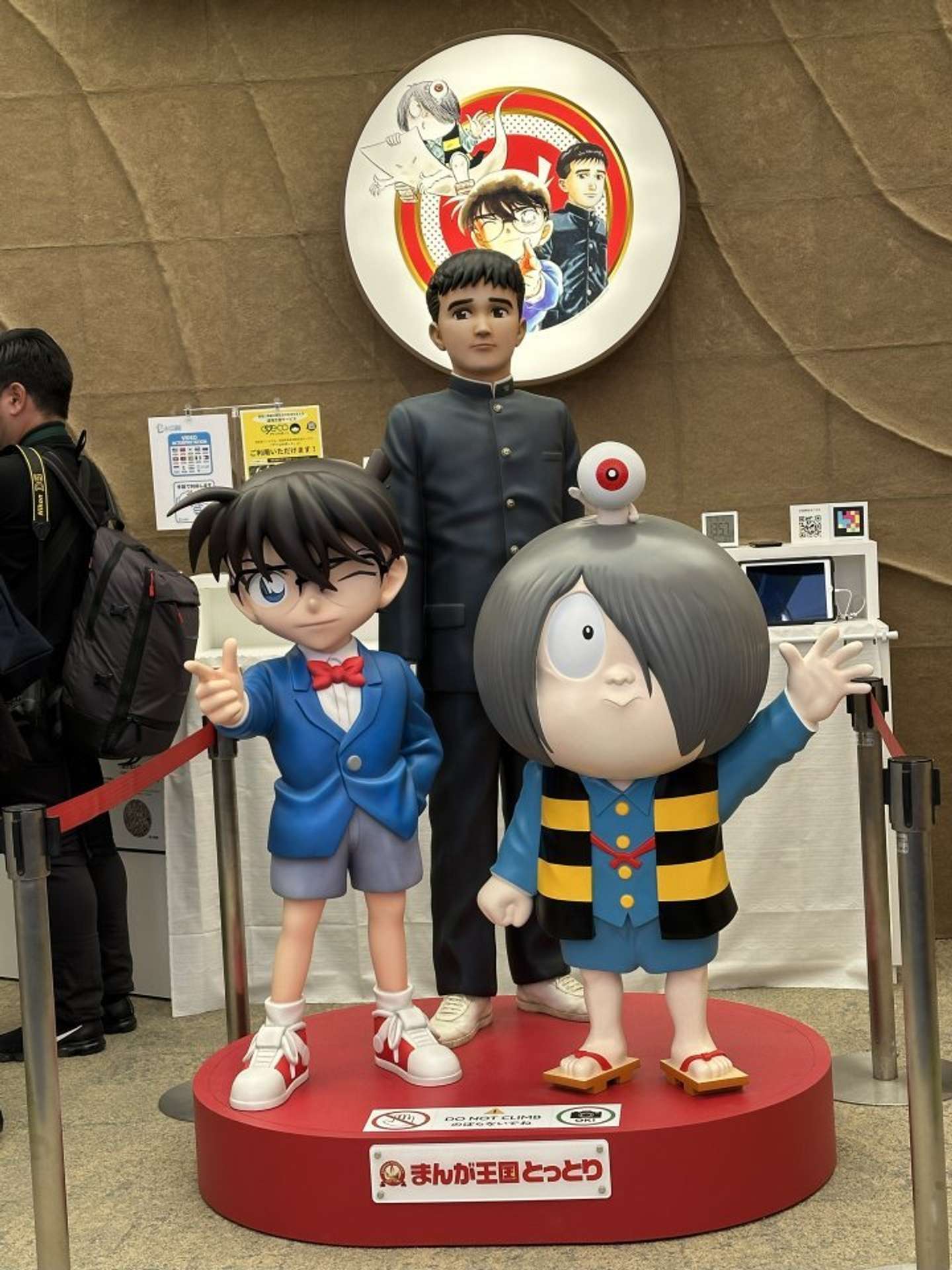 関西パビリオンの鳥取ゾーン（25年4月、編集部撮影）