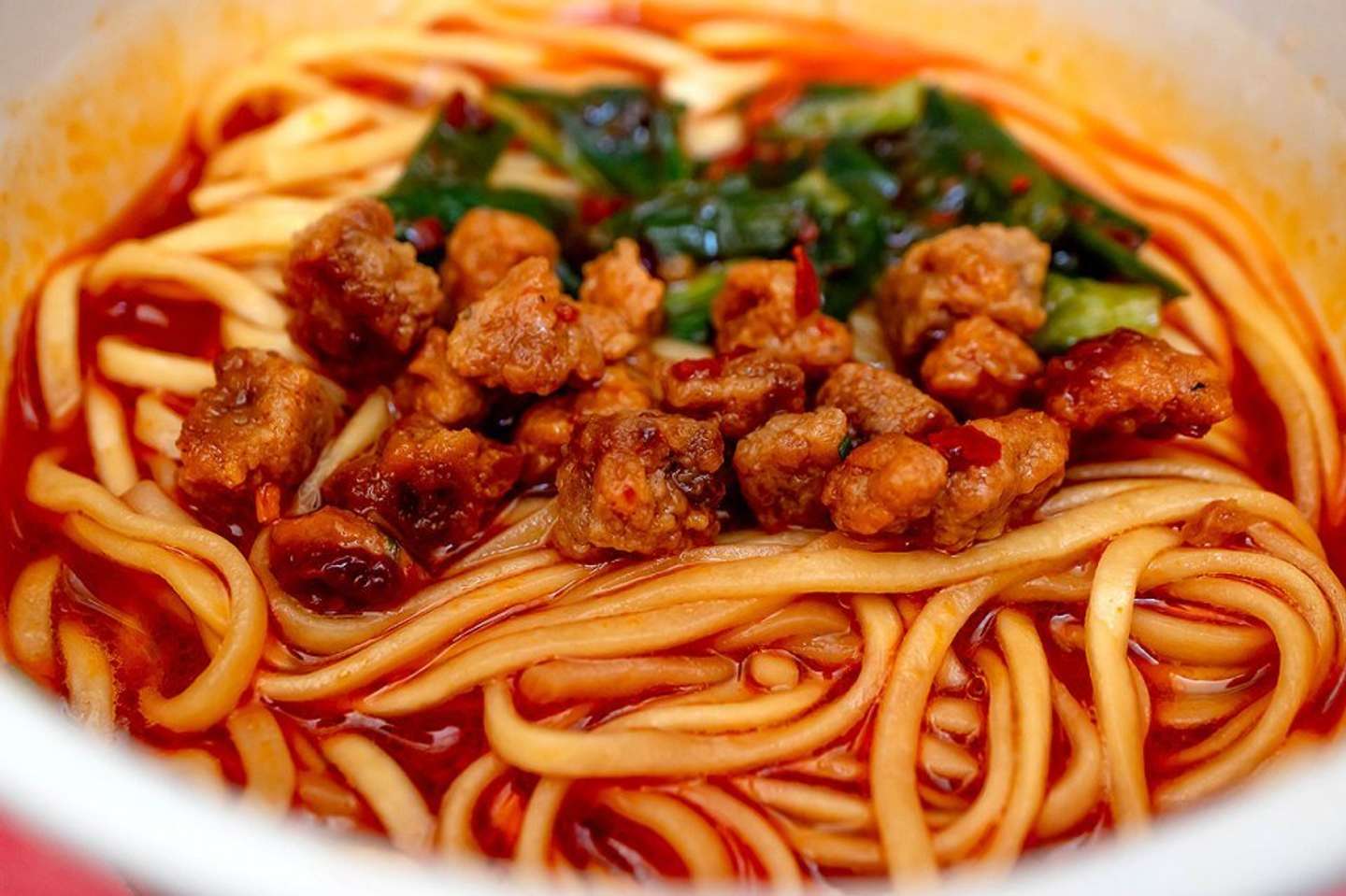 ファミマル「味仙本店監修 激辛台湾ラーメン エイリアン」完成(文・写真:オサーン)