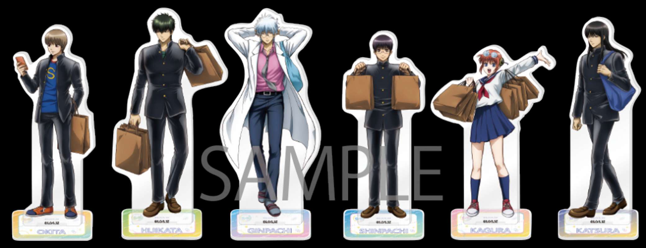 プレスリリースより、アクリルスタンド