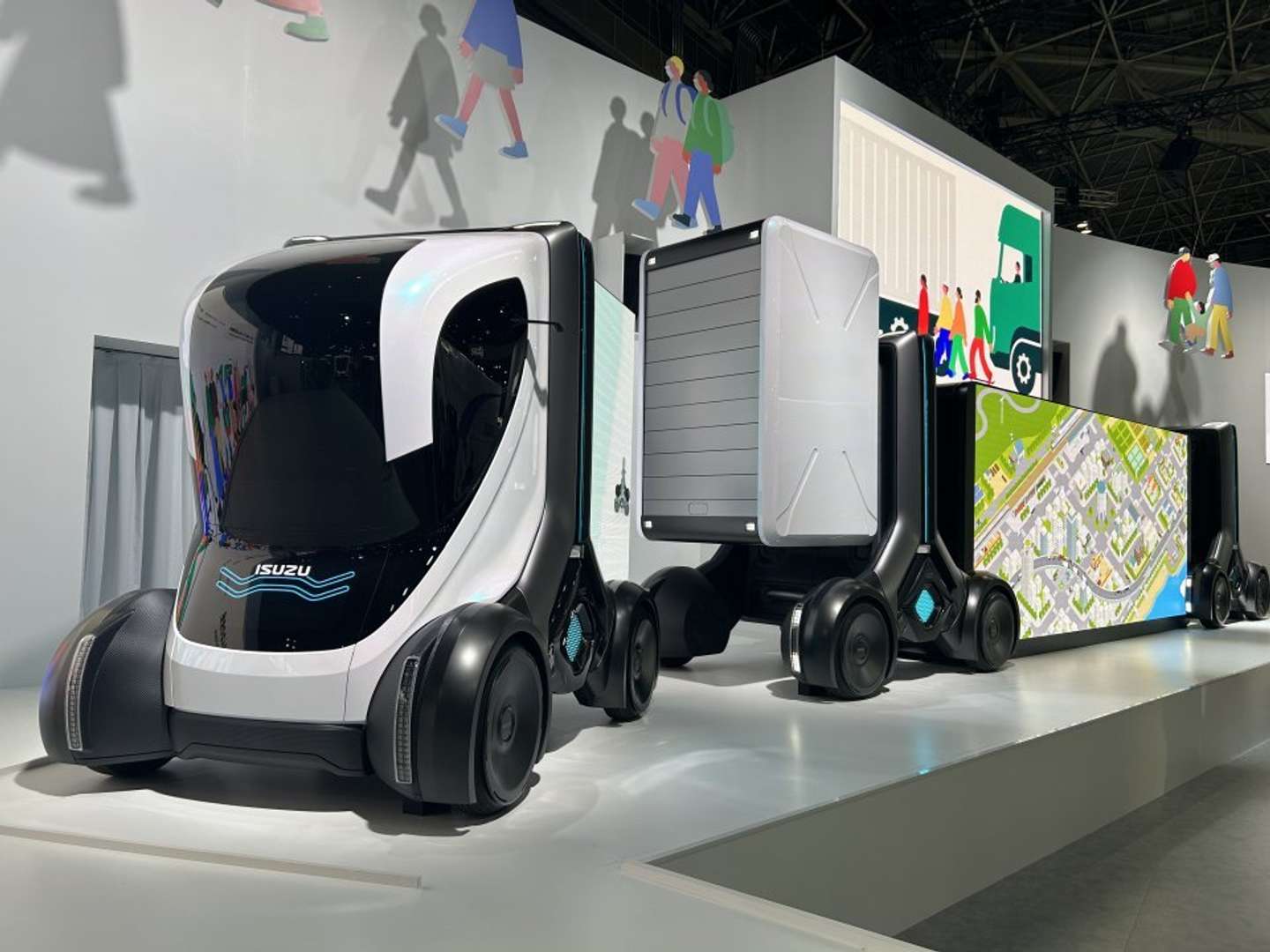 未来っぽいデザインだ