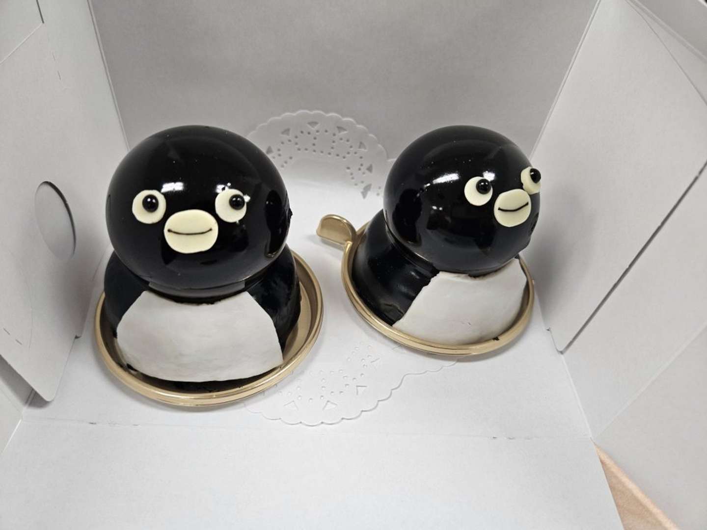 2024年3月に食べたSuicaのペンギンのケーキ（Jタウンネット編集部撮影）