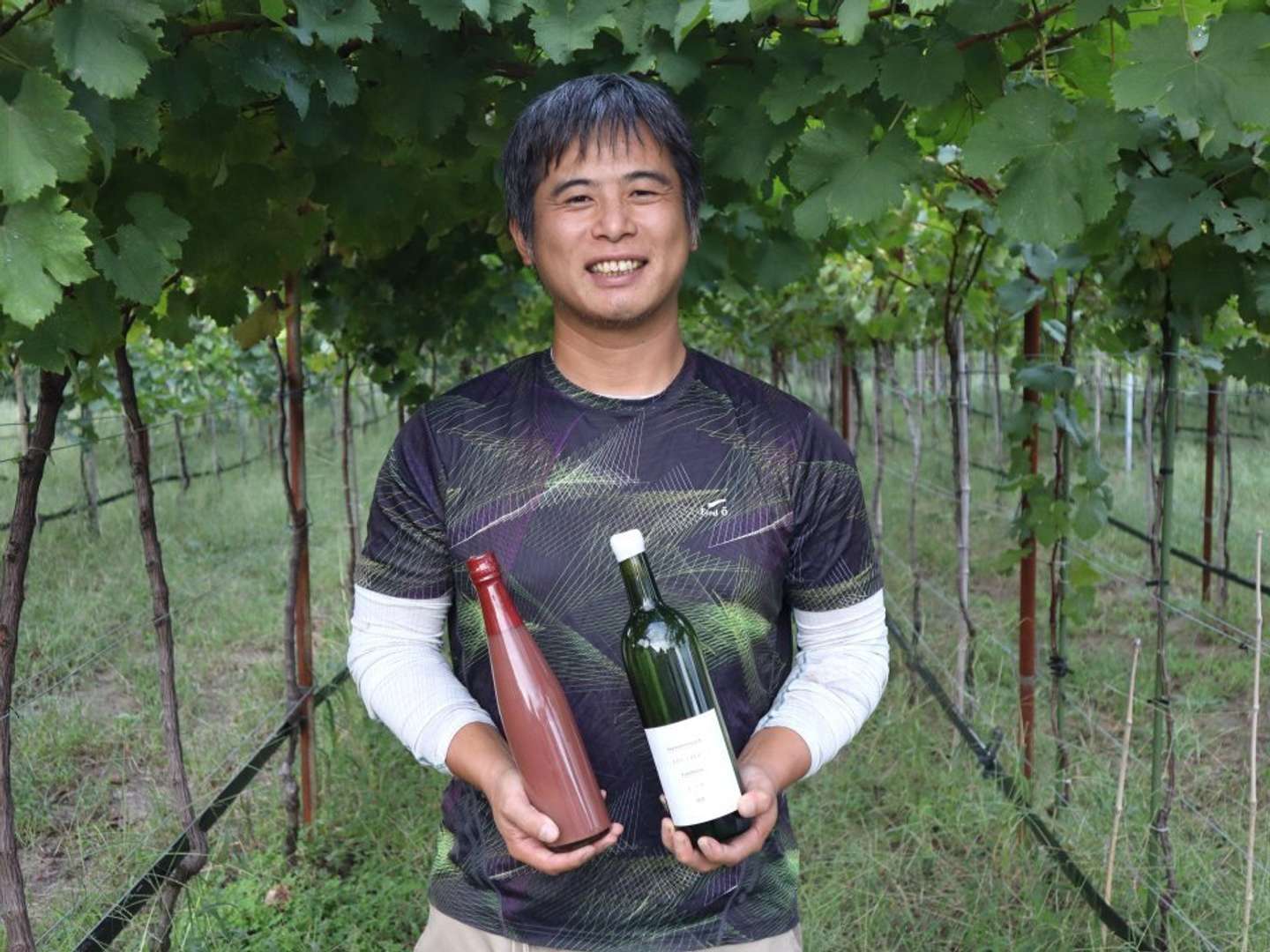 スギモトヴィンヤードの杉本悟さん