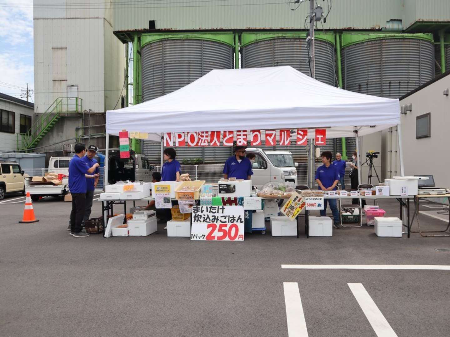 マルシェの様子