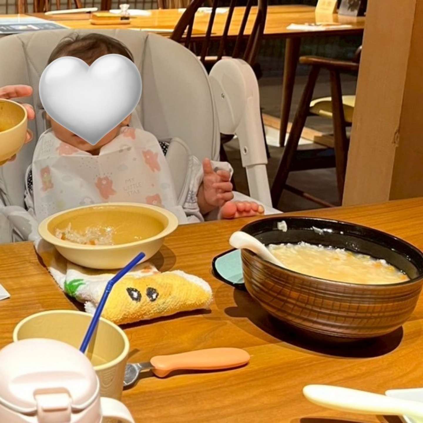 キッズメニューやベビーメニューも豊富（画像はiseri(＠iseri215)さん提供、再掲）