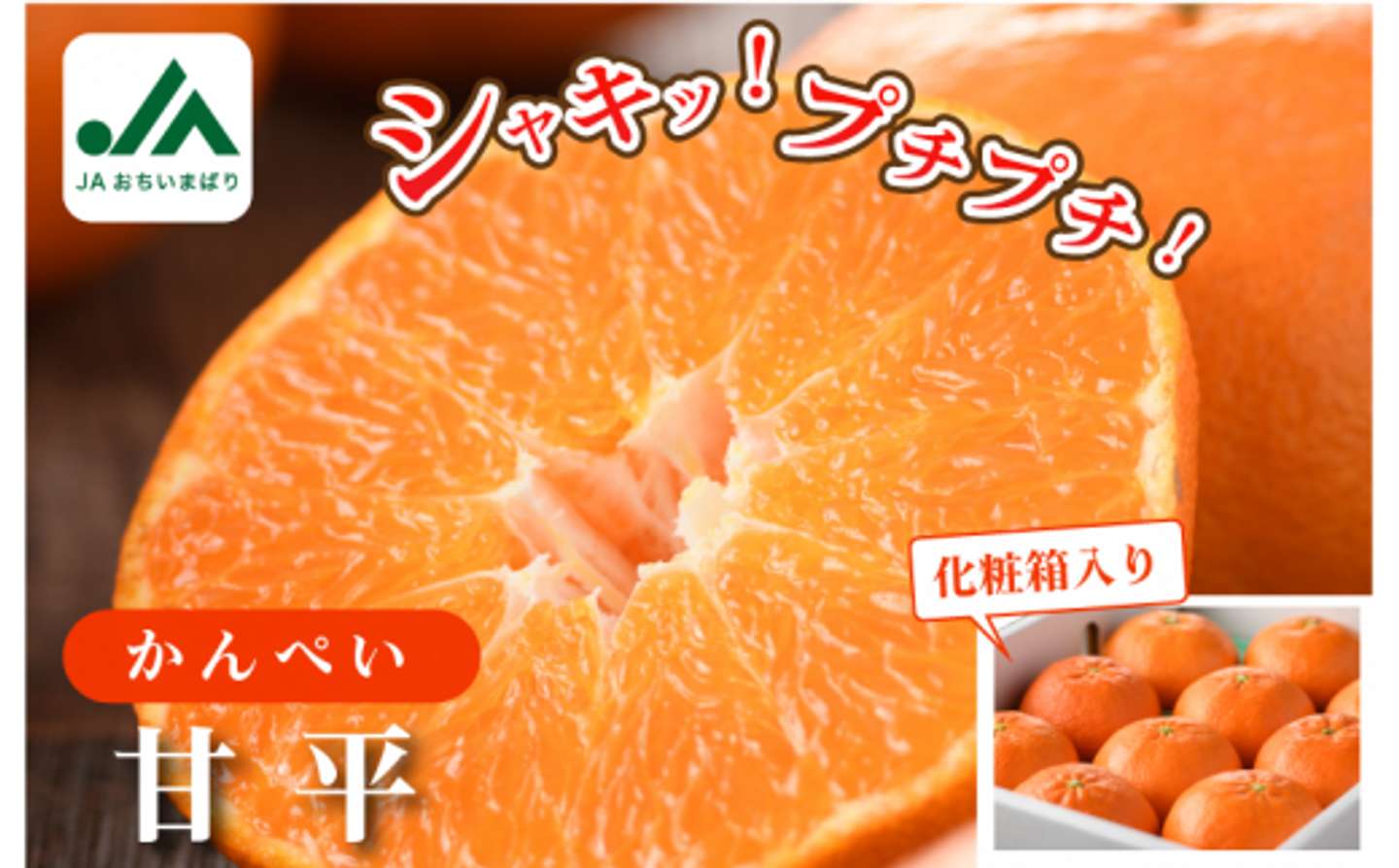 【7位】愛媛県 今治市「【先行予約】【数量限定】甘平 化粧箱 4L～2L 8～12玉」24000円（ふるさとチョイスより）