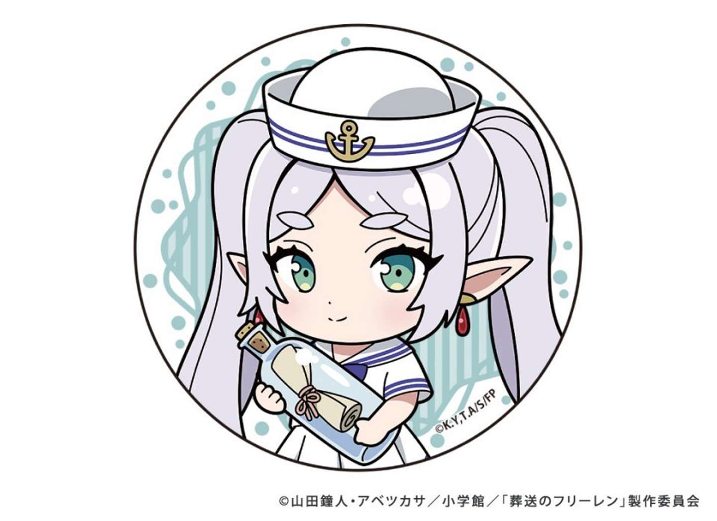 トレーディンググリッター缶バッジ 全7種 各550円（税込）／ 7種セット　3,850円（税込）