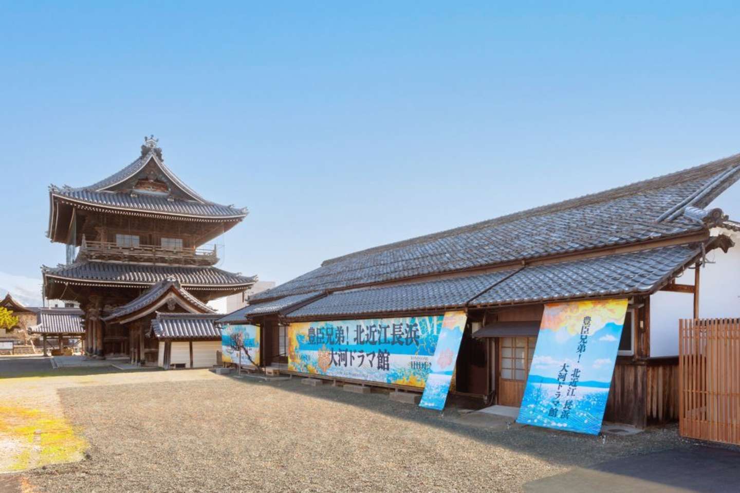 豊臣兄弟！の世界観へ没入（画像は北近江豊臣博覧会公式Xアカウントより）
