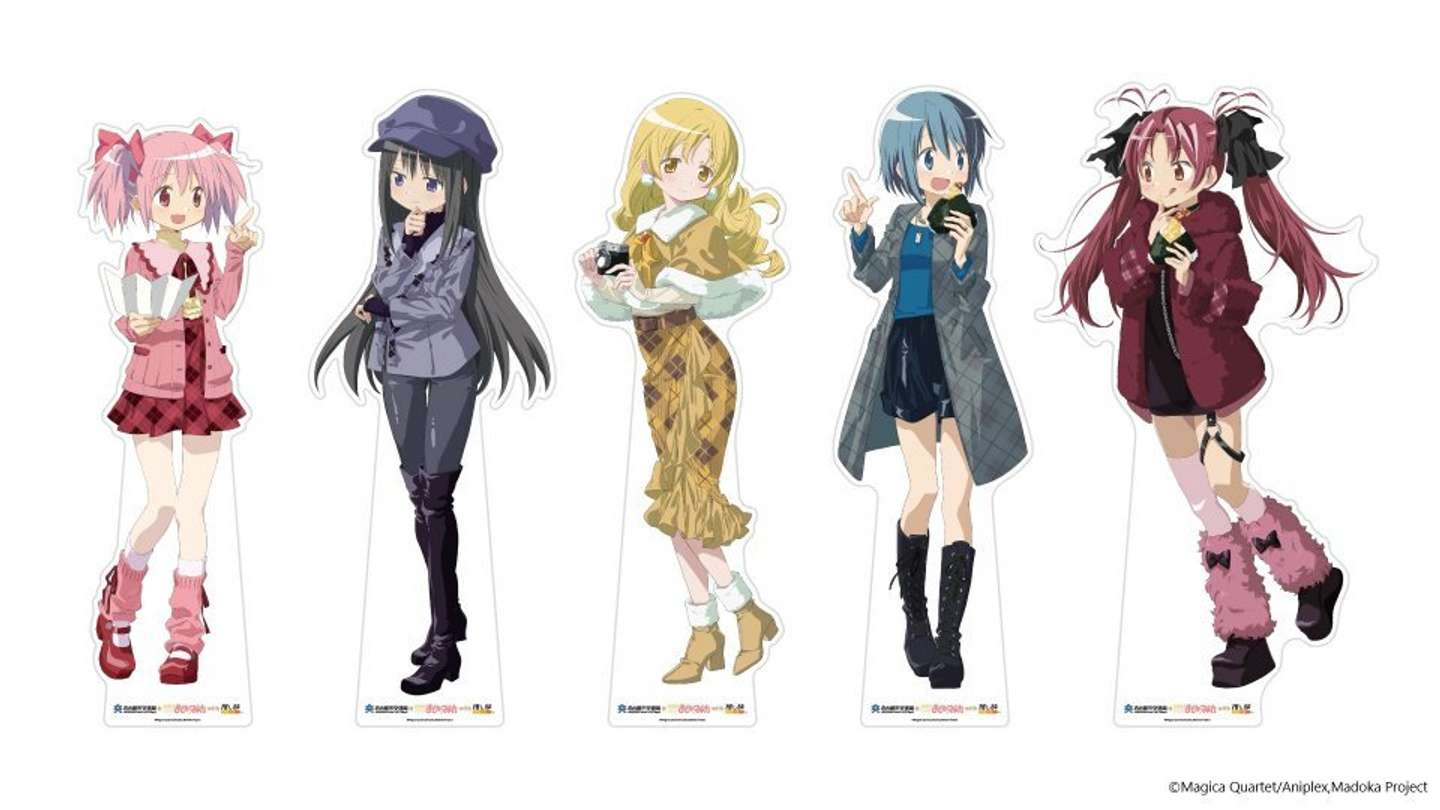 「名古屋市交通局×魔法少女まどか☆マギカ with JR東海[推し旅]」スタンプラリースポットに設置のパネル（画像はプレスリリースより）