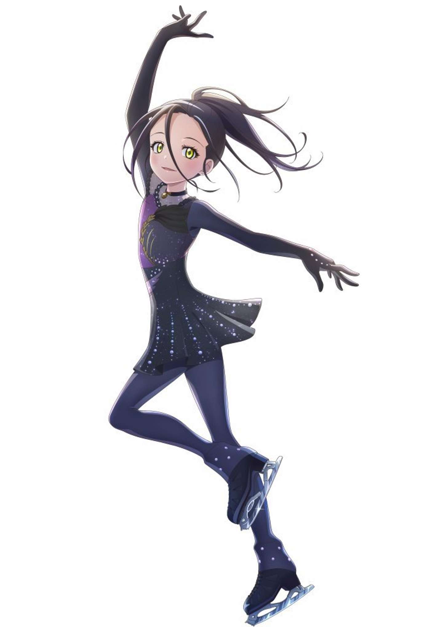 狼嵜 光（ららぽーと名古屋みなとアクルス×アニメ『メダリスト』画像はプレスリリースより）