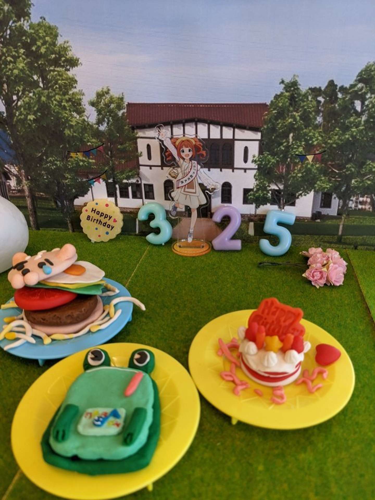 今年の「高槻やよい」は一日駅長！（C)窪岡俊之 THE IDOLM＠STER& （C)Bandai Namco Entertainment Inc.