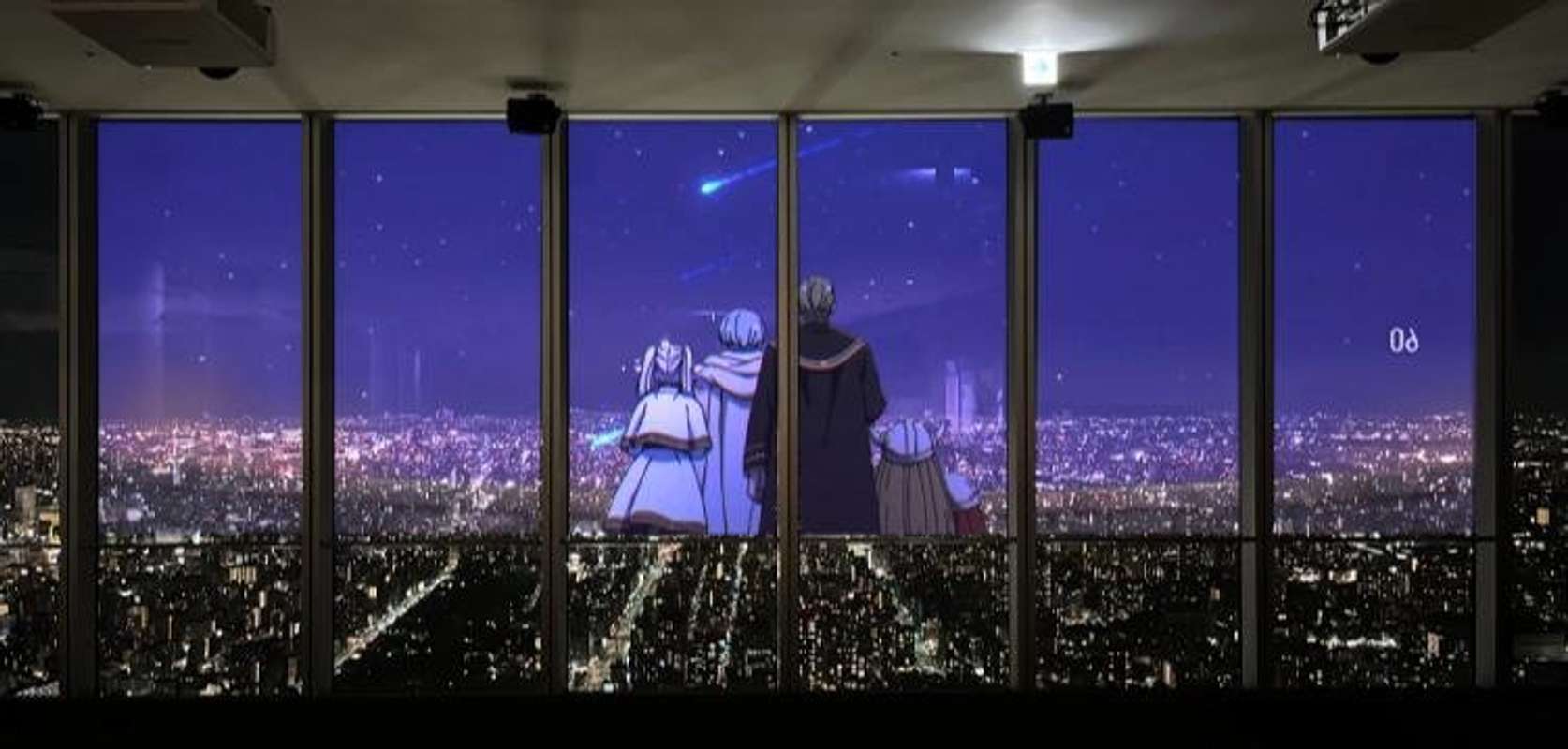 夜間映像投影イメージ