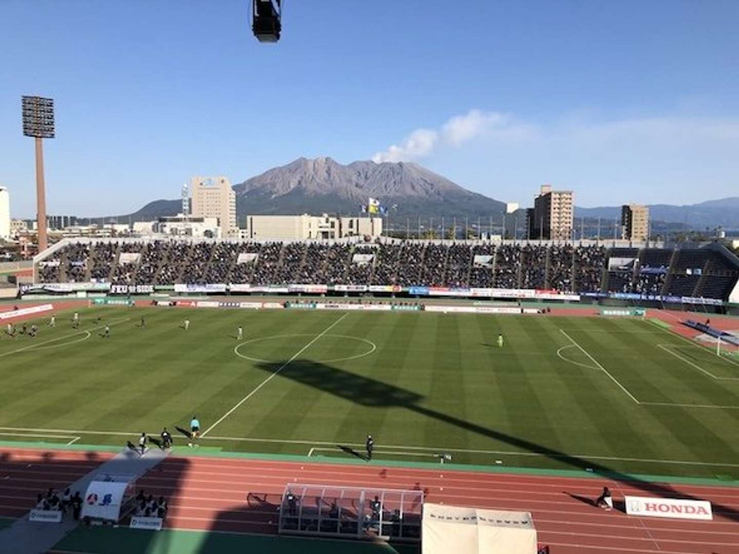通常の白波スタジア厶（画像提供：鹿児島ユナイテッドFC）
