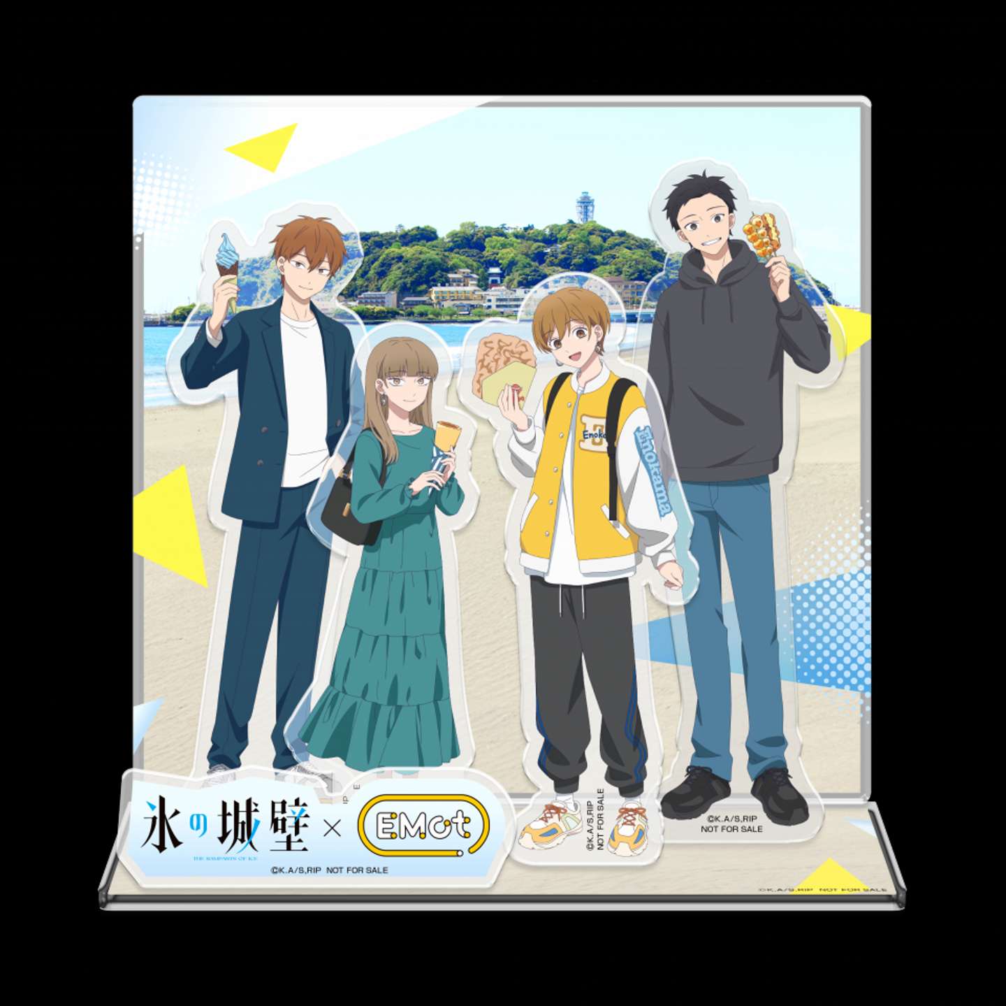 小田急電鉄×氷の城壁コラボスタンプラリー（C)阿賀沢紅茶／集英社・ＴＶアニメ「氷の城壁」製作委員会