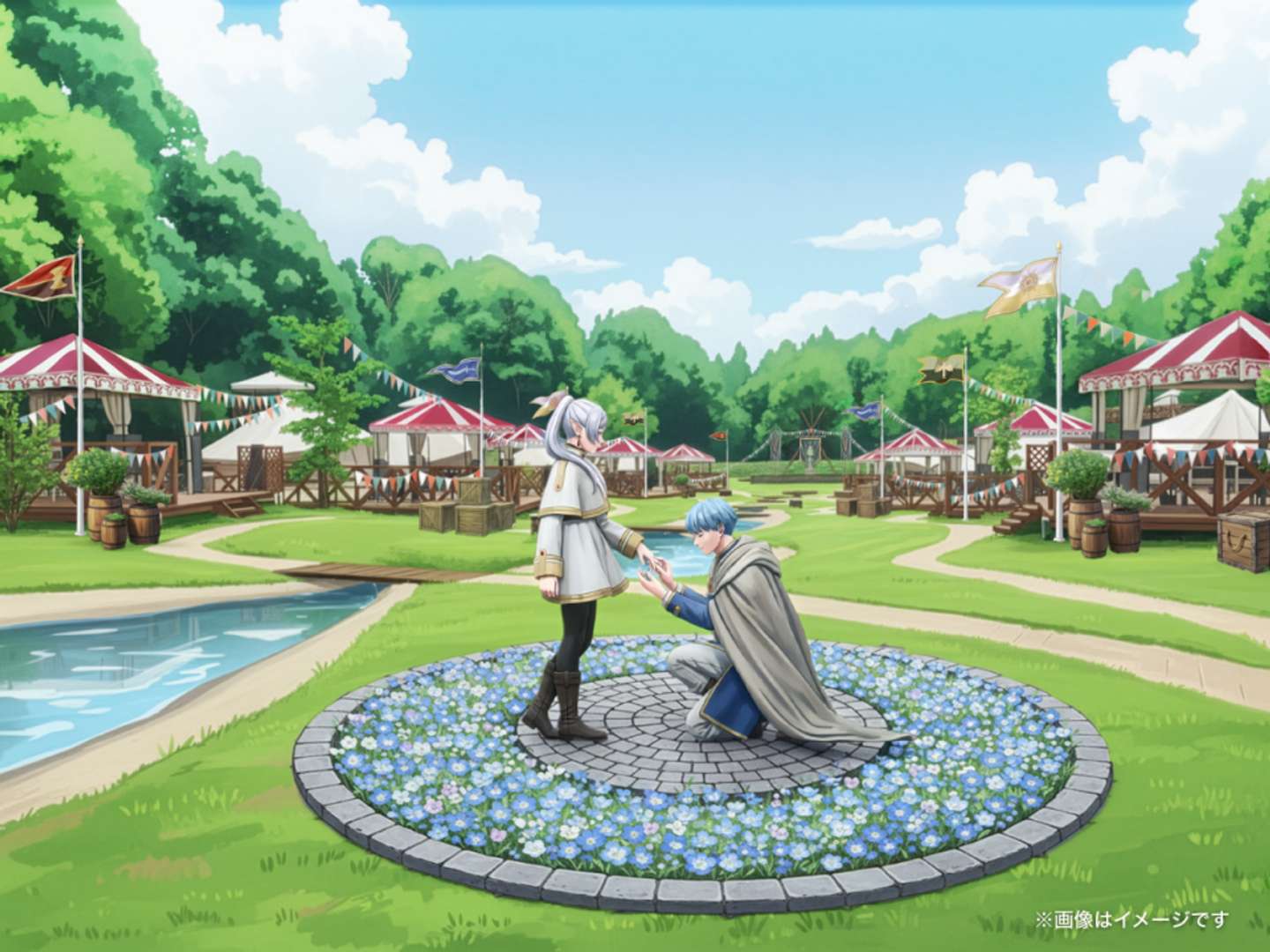 TVアニメ「葬送のフリーレン」×農園リゾートTHE FARMグランピング宿泊コラボレーション企画　『思い出を紡ぐ、星と焚き火の旅路』