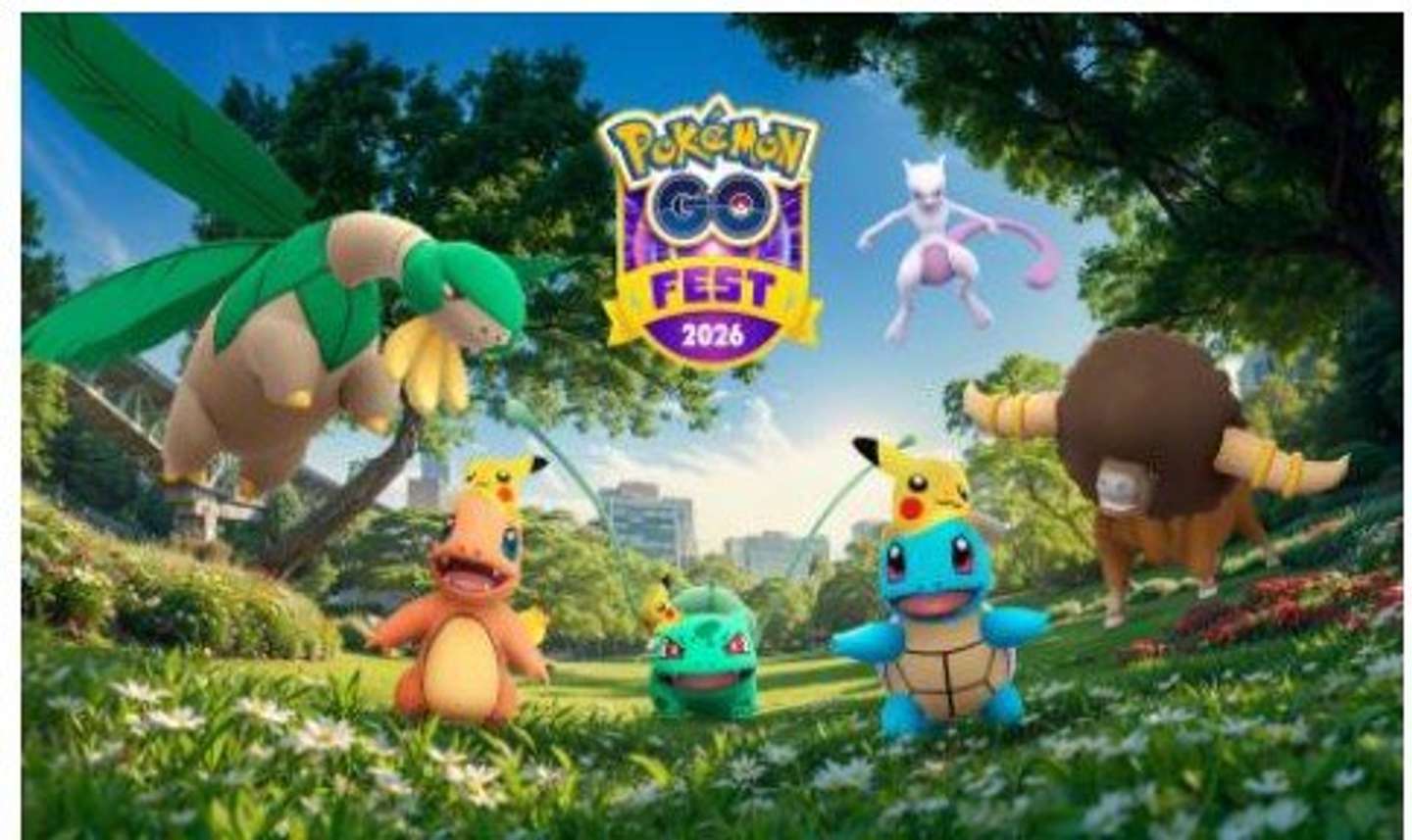 イオンモールでポケGO Fest2026に参加（C)Pokemon. （C)Nintendo／Creatures Inc.／ GAME FREAK inc.