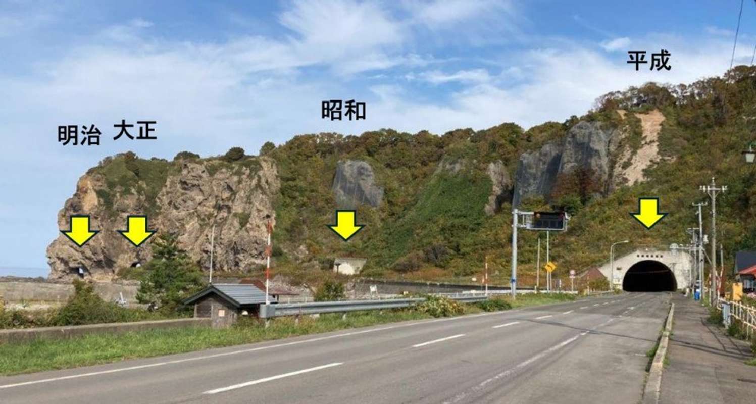 並んでいる（画像は小樽開発建設部の公式Xアカウントより）