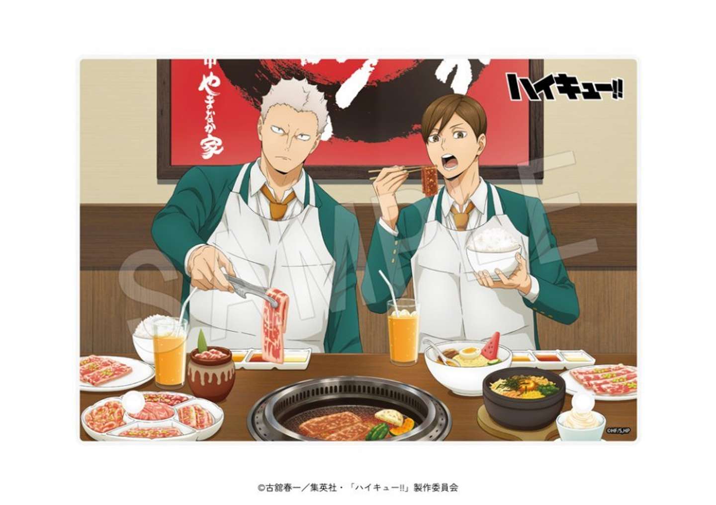 アクリルアートパネル　やまなか家ver.（C)古舘春一／集英社・「ハイキュー!!」製作委員会