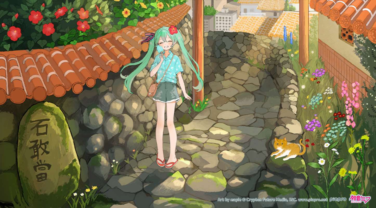 イラストレーター・mapleさん担当のサブビジュアル
