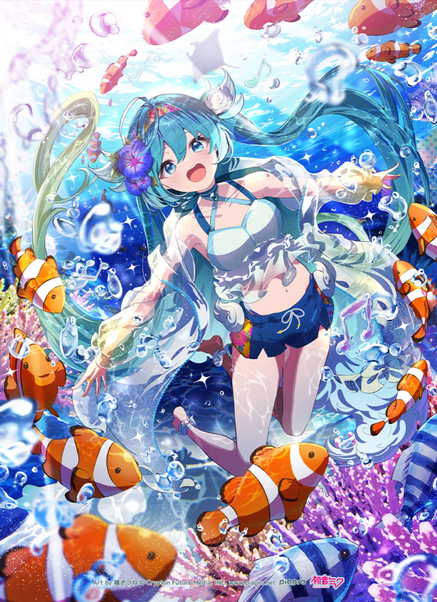 イラストレーター・福きつねさん担当のサブビジュアル