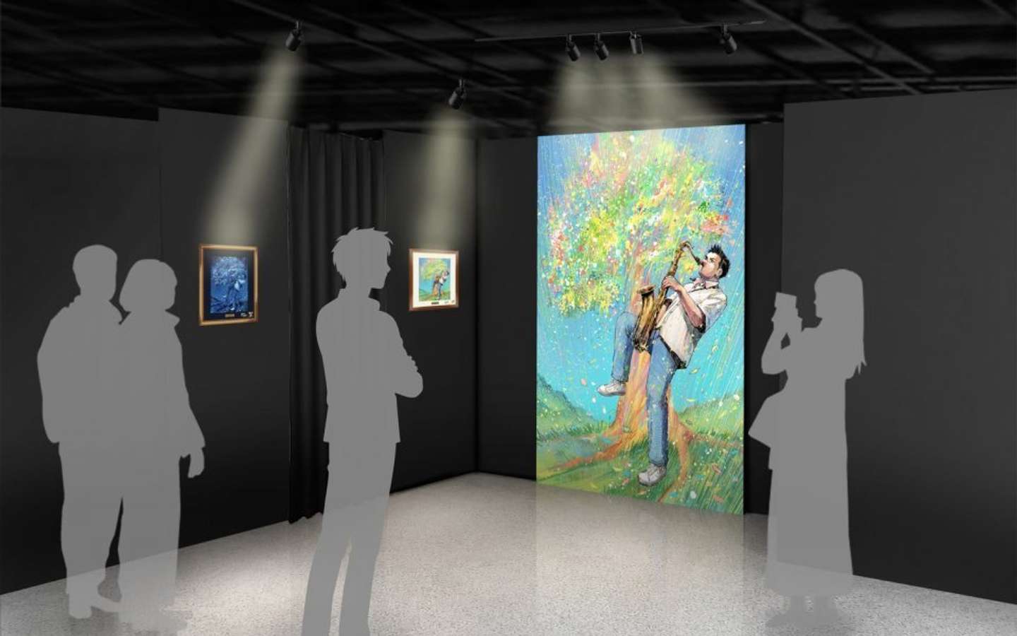 特別展示会場『ENTRANCE』イメージ（C)石塚真一・NUMBER8 ／ 小学館