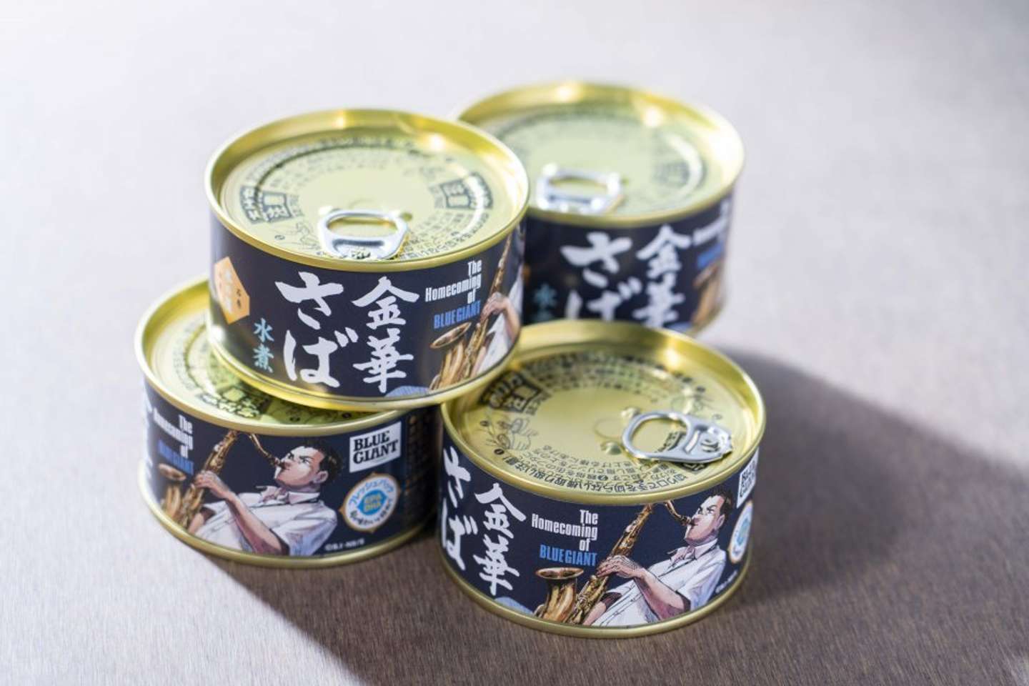 金華さば水煮 BLUE GIANTコラボラベル　1,080円