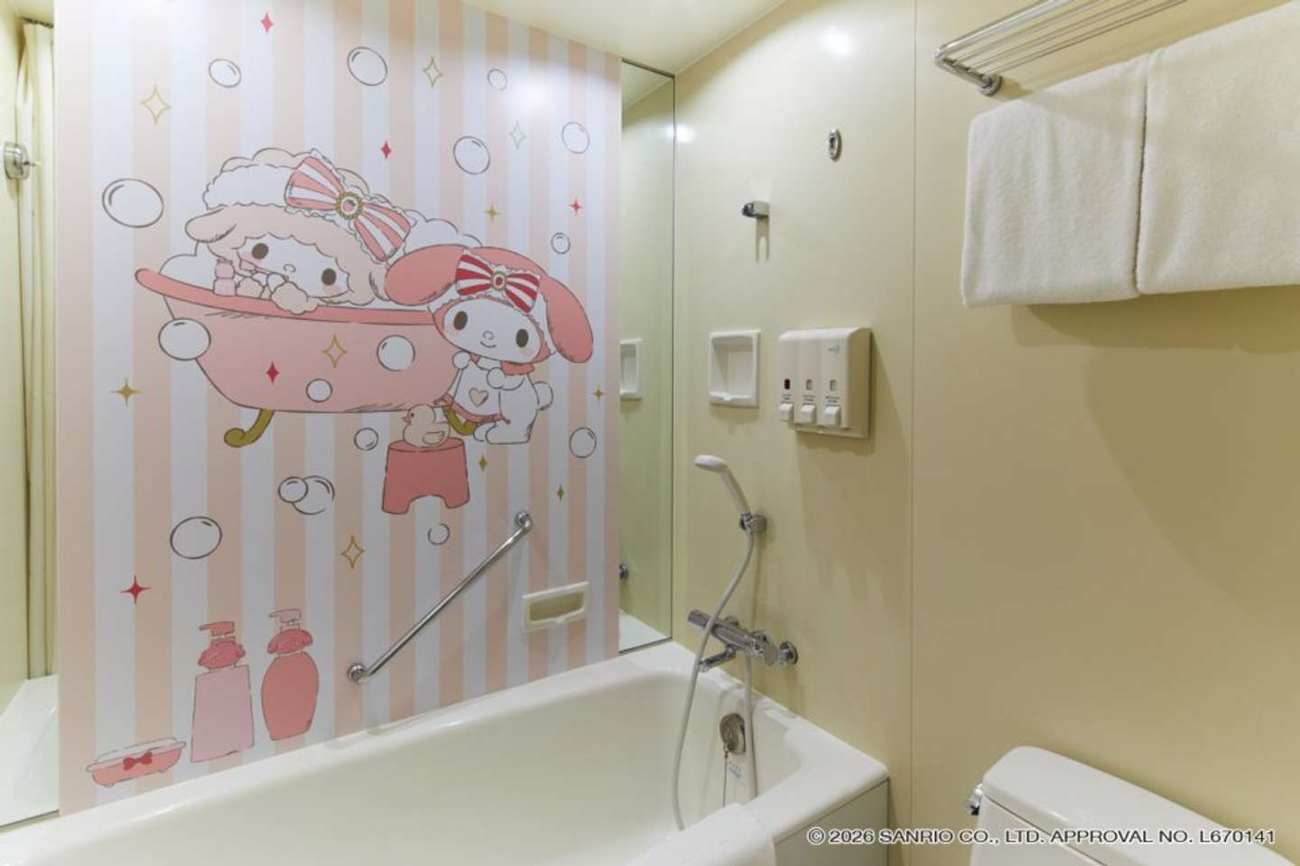 マイメロディルーム（画像はプレスリリースより）