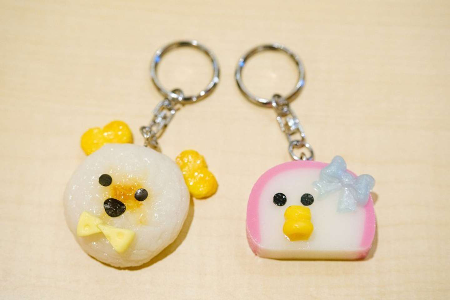 「かまぼこキーホルダー」（画像提供：鈴廣かまぼこ）