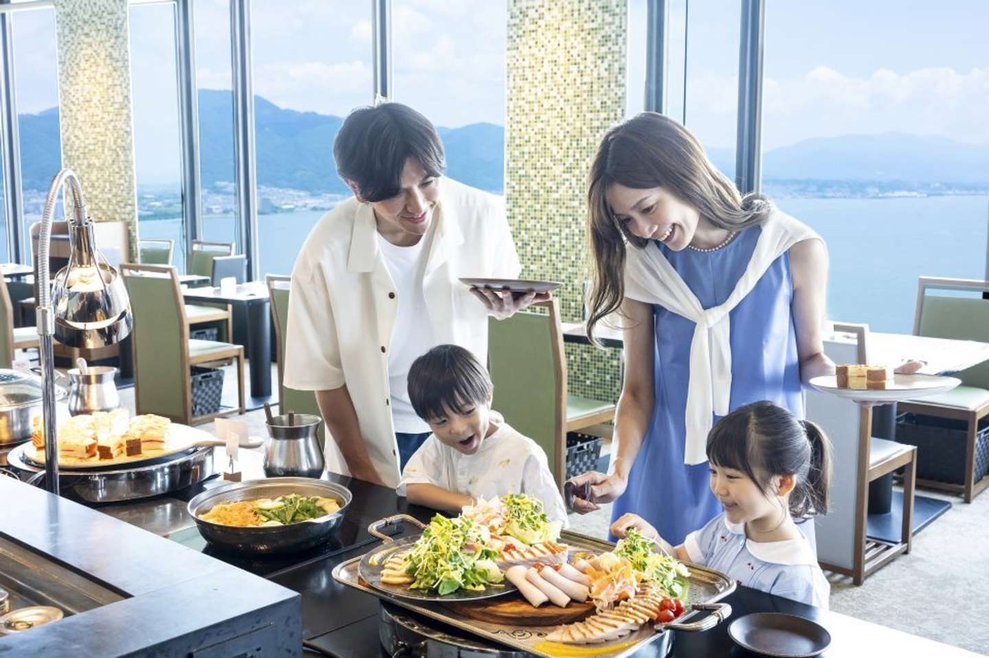 びわ湖大津プリンスホテルでグルメブッフェ