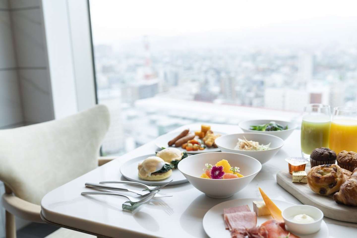 朝食ビュッフェ（イメージ）