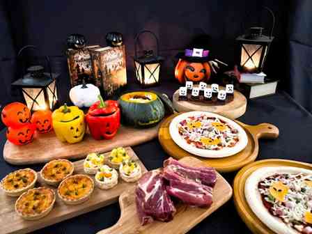 新横浜プリンスホテルの屋上で手ぶらハロウィンBBQ　「まるごとかぼちゃグラタン」や「おばけピザ」も【10／1～31】