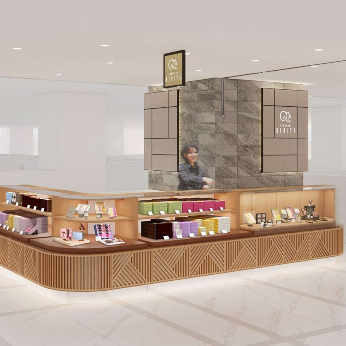 「鎌倉紅谷 ジェイアール名古屋タカシマヤ店」（画像は「鎌倉紅谷」の公式X@Kamakura_Beniyaより）
