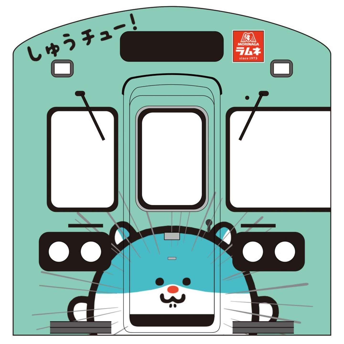 西鉄福岡（天神）側の装飾（画像はプレスリリース）