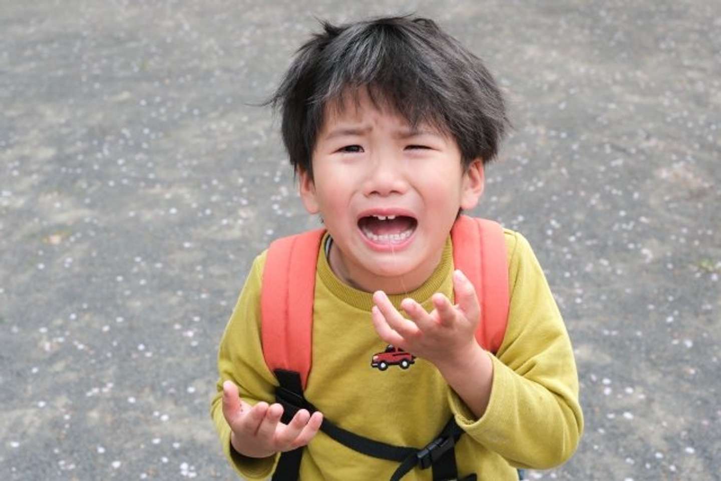 泣く孫をどうにもできず（画像はphotoAC）
