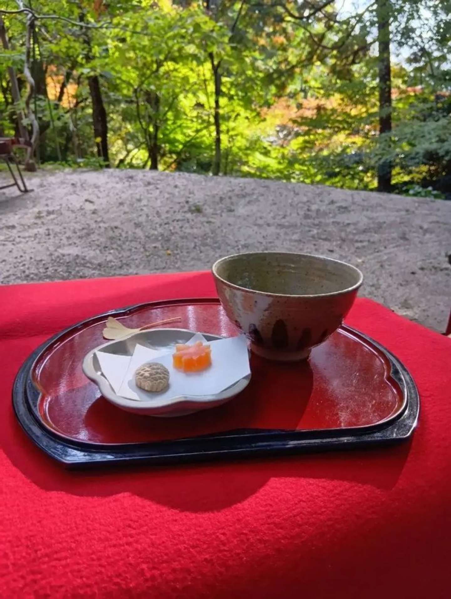 お茶のふるまい